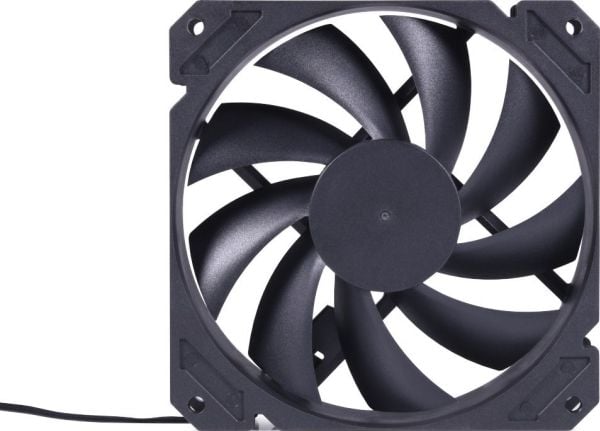 Alphacool 24844, Vifte, 12 cm, 3000 RPM, Sort