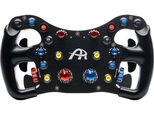Ascher Racing F64-USB V3 - ratt for racingsimulatorer - ratt i sommerfuglstil - batterilevetid på 800 timer - ergonomisk form (76080025)