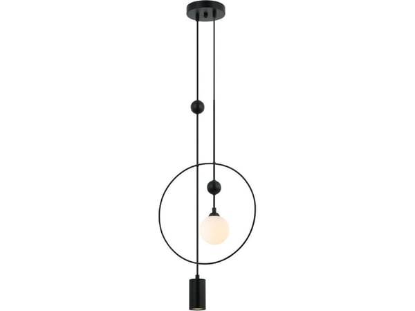 Italux taklampe Trosti PND-428892-BK til stue svart