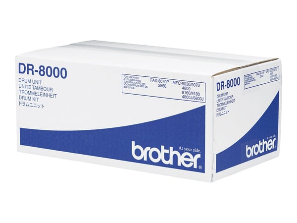 Brother DR-8000, Alkuperäinen, Brother MFC-9030, MFC-9160, MFC-9180, FAX-8070P, MFC-9070, 8000 sivua, Lasertulostus, musta, Kiina