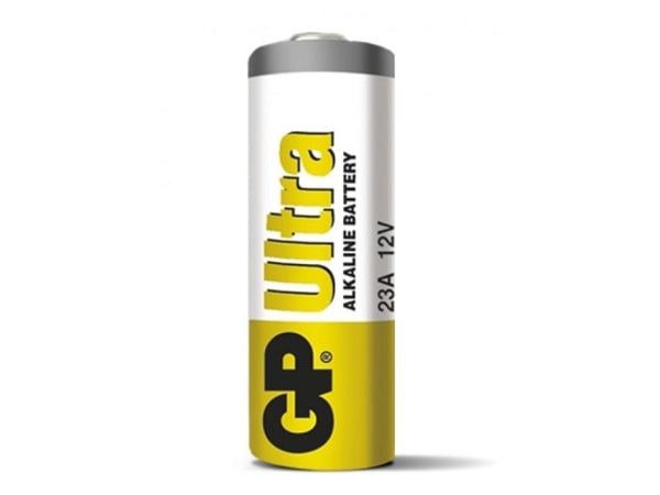 GP Batteries Ultra Alkaline LRVO8, Engangsbatteri, Alkalinsk, 12 V, 1 stykker, Hvit, Gult, 10 mm