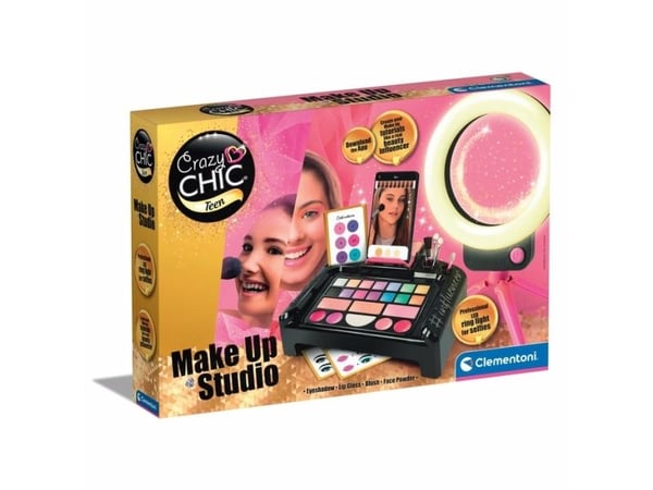 Clementoni Make-up Artist, Sminkset för barn, 6 År, Multifärg