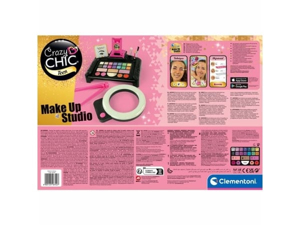 Clementoni Make-up Artist, Sminkset för barn, 6 År, Multifärg