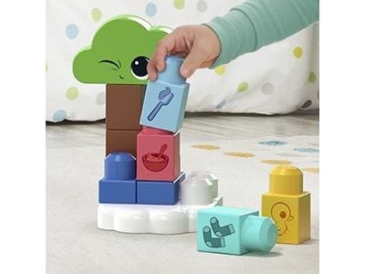 MEGA BLOKS Rise & Snooze Night Light, Building set, 1 yr(s), Plastic, 30 pc(s), 950 g