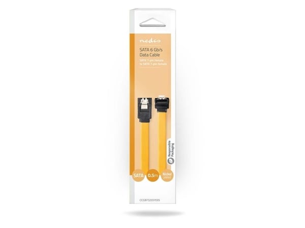 Kaapeli Nedis SATA (F) - SATA (F) 0,5m