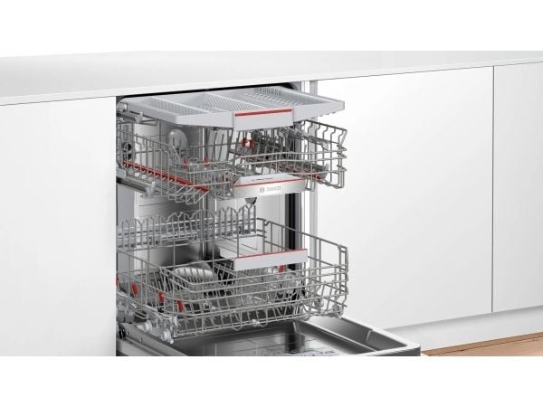 Bosch Serie 6 SBV6ZCX17E, Fullstendig innebygget, Full størrelse (60 cm), Rustfritt stål, Berøringskontroll, 1,75 m, 1,65 m