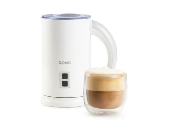 Domo DO731MF, Automatisk melkeskummer/varmer, Hvit, 0,24 l, 120 s, Varm & Kald, Knapper