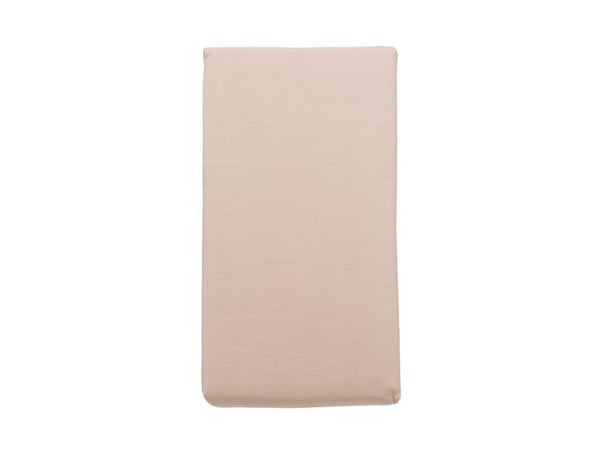 Domoletti sengeteppe med strikk satin 90x200+25 beige