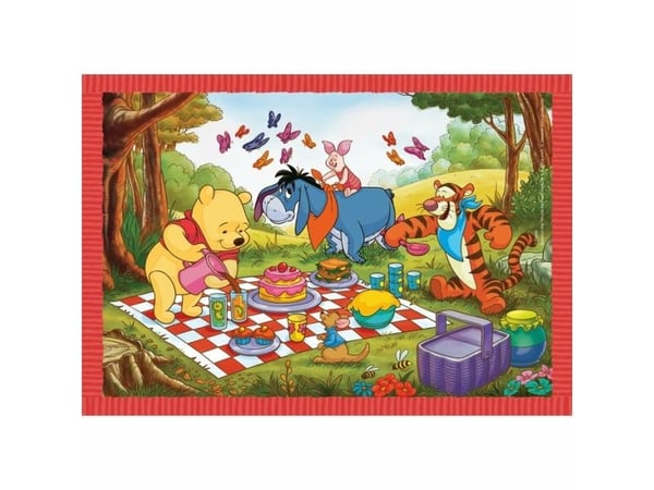 Clementoni CLE puslespill 4-i-1 superfarge Winnie the Pooh 21514
