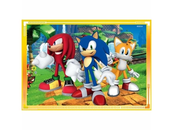 Clementoni Supercolor Sonic, 12 stk, videospill, 3 år