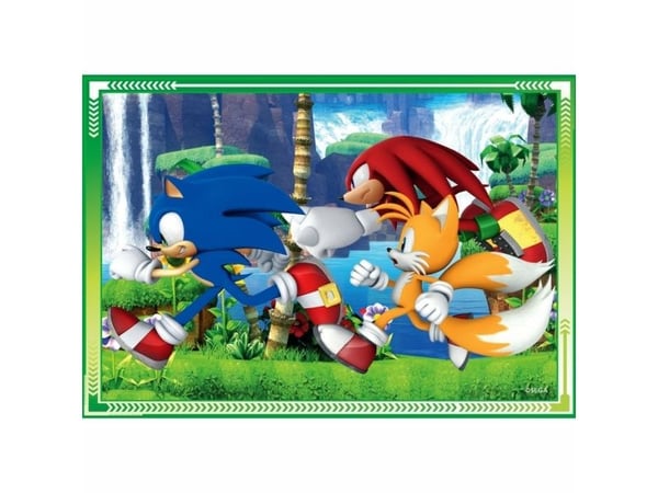 Clementoni Supercolor Sonic, 12 stk, videospill, 3 år