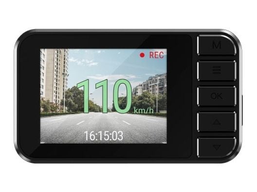 NAVITEL R385 GPS - Instrumentbordkamera - 2K / 30 fps - GPS - G-Sensor - svart