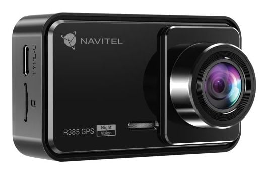 NAVITEL R385 GPS - Instrumentbordkamera - 2K / 30 fps - GPS - G-Sensor - svart
