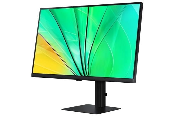 Samsung ViewFinity S6 S27D600EAU - LED-skjerm - 27" - 2560 x 1440 QHD @ 100 Hz - IPS - 350 cd/m² - 1000:1 - HDR10 - 5 ms - HDMI, DisplayPort - sort