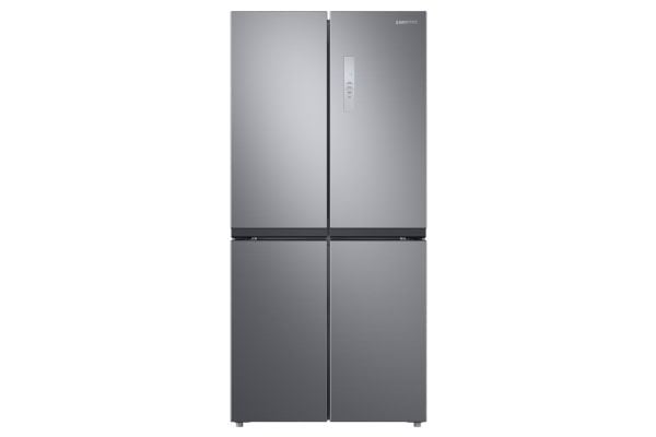 Samsung RF48A400EM9 - Kjøleskap/fryser - fransk dør underfryser - bredde: 83.3 cm - dybde: 74 cm - høyde: 179.3 cm - 488 liter - Klasse E - rustfri...