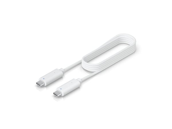 Ubiquiti - USB-kabel - 24 pin USB-C (hann) til 24 pin USB-C (hann) - 1 m - hvit
