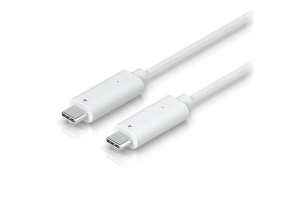 Ubiquiti - USB-kabel - 24 pin USB-C (hann) til 24 pin USB-C (hann) - 1 m - hvit