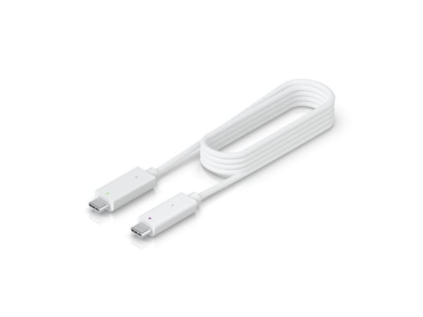 Ubiquiti - USB-kabel - 24 pin USB-C (hann) til 24 pin USB-C (hann) - 1 m - hvit