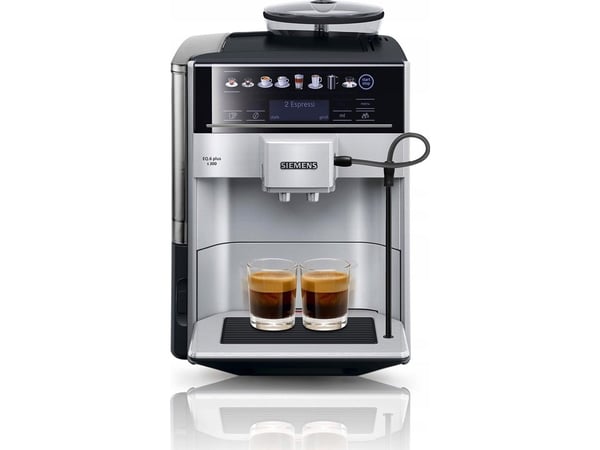Siemens EQ900 TQ903D03 - Automatisk kaffemaskin med melkeskummer - 19 bar - rustfritt stål