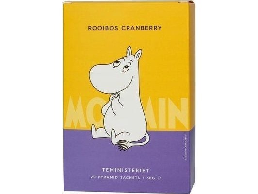 Finansdepartementet - Moomin Rooibos Cranberry - 20 teposer