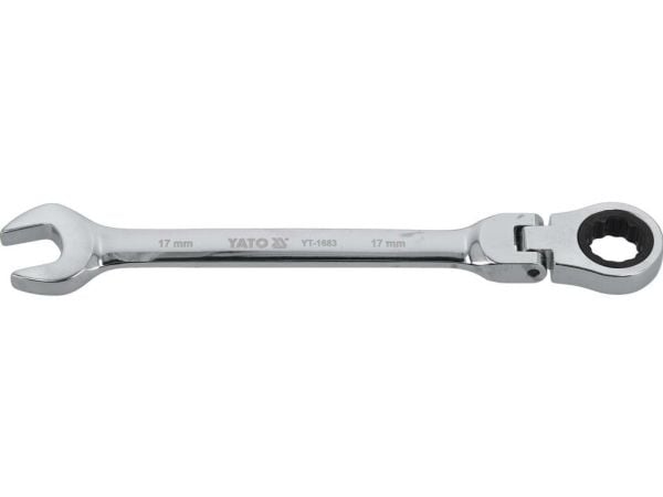 Yato rengasavain räikällä ja nivelellä 17mm (YT-1683)