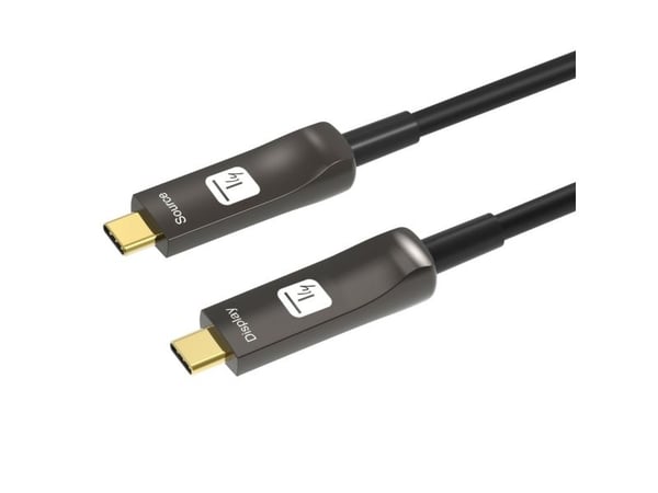 Techly USB-C-kaapeli AOC Fibre M/M 10 m (ICOC-U3C-HY-010)