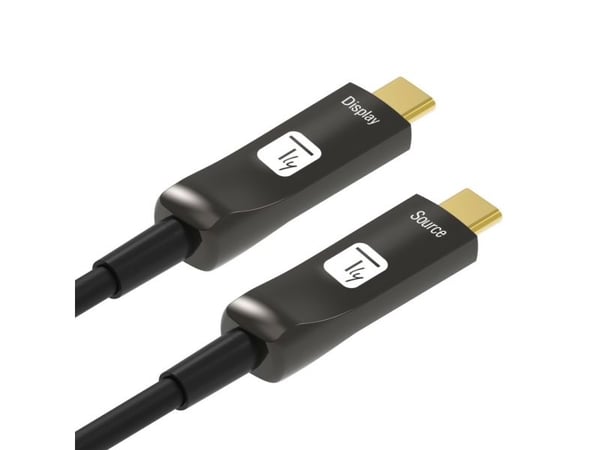 Techly USB-C-kaapeli AOC Fibre M/M 10 m (ICOC-U3C-HY-010)