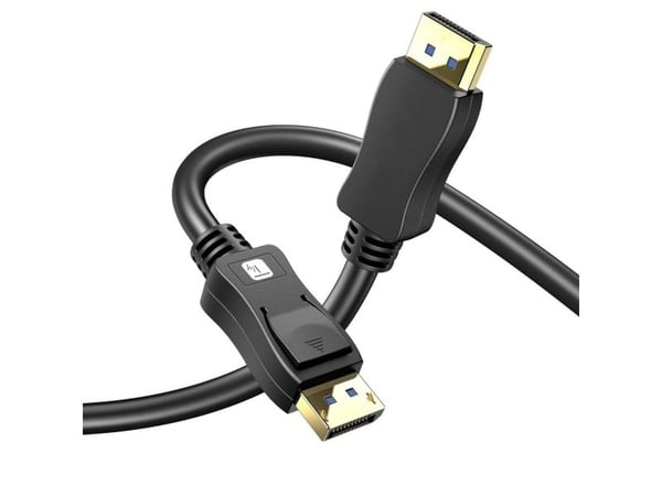 Techly ICOC DSP-A21-030, 3 m, DisplayPort, DisplayPort, Hankjønn, Hankjønn, 3840 x 2160 piksler