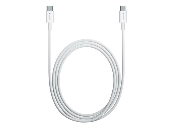 Techly ICOC-MU4-20G240W2, 2 m, USB C, USB C, USB4 Gen 2x2, 20 Gbit/s, Hvit