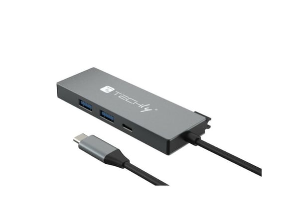 TECHly - Dockningsstation - USB-C 3.2 Gen 1 - HDMI