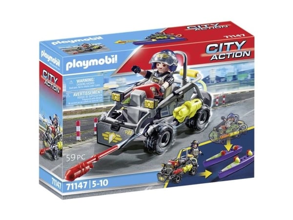 Playmobil City Action 71147, Action/ Eventyr, 5 år, Flerfarget, Plast