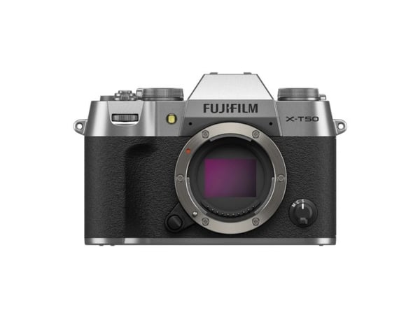 Fujifilm X -T50, 40,2 MP, 7728 x 5152 piksler, X-Trans CMOS 5 HR, 6.2K, Berøringsskjerm, Sølv