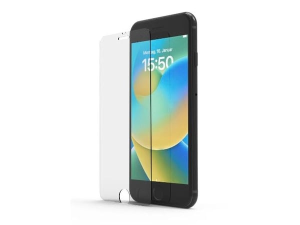 Hama Clear Protect, Apple, iPhone 7/8/SE 2020/SE 2022, Slagbestandig, Støtbestandig, Ripebestandig, Gjennomsiktig, 1 stykker