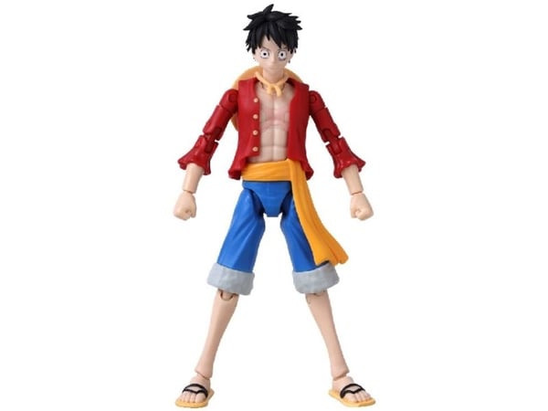 Bandai ANIME HEROES One Piece-figur med tilbehør, 16 cm - Monkey D. Luffy