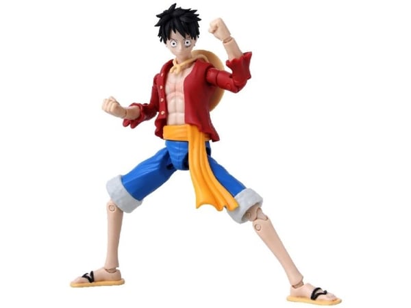 Bandai ANIME HEROES One Piece-figur med tilbehør, 16 cm - Monkey D. Luffy