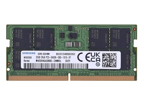 Samsung - DDR5 - modul - 32 GB - SO DIMM 262-pin - 2800 MHz / PC5-44800 - 1.1 V - ej buffrad - on-die ECC