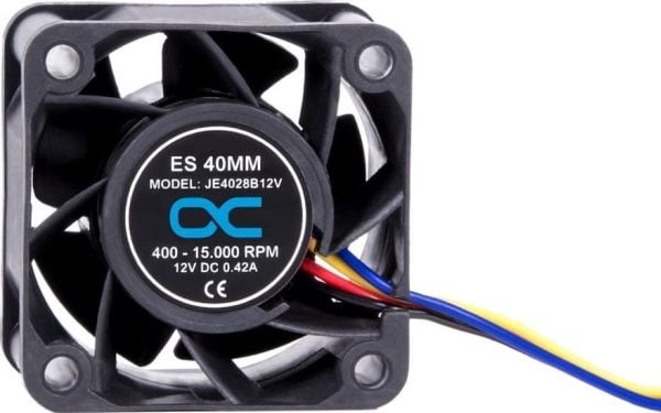 Alphacool 24826 datamaskin kjølesystem Universalvifte 4 cm Sort 1 stk(er) (24826)