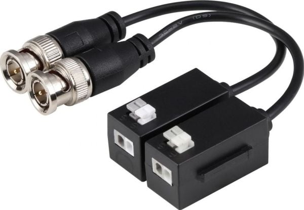Dahua Technology PFM800-4K, Videobalun, Universel, Sort, Acrylonitrilbutadienstyren, 400 m, 100 ohm (O)