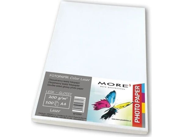 Armor Coated fargelasert papir; 200 g/m²; dobbeltsidig blank; 100 ark; Color Laser