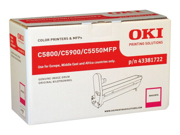 OKI - Magenta - original - trommelsett - for C5550 MFP, 5800dn, 5800Ldn, 5800n, 5900cdtn, 5900dn, 5900dtn, 5900n