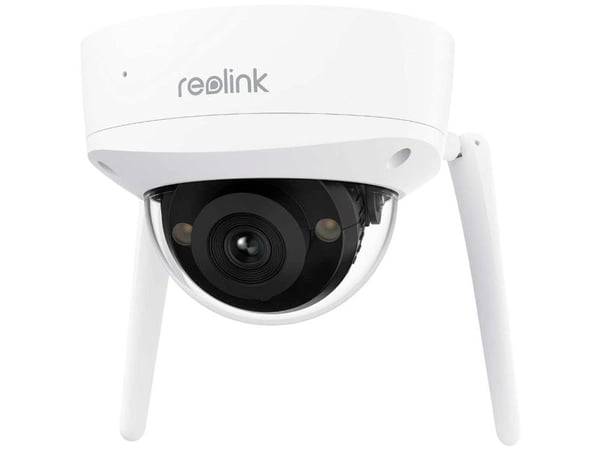 Reolink W437 - Nettverksovervåkingskamera - zoom - kuppel - hærverks- / værbestandig - farge (Dag og natt) - 8 MP - 3840 x 2160 - 4K - motorisert -...