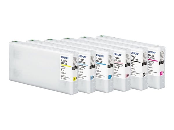 Epson T7826 - 200 ml - vaalean magenta - alkuperäinen - mustekasetti - SURELAB SL D700:lle