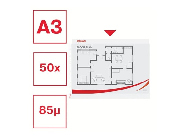 Taskupalkkio 85my A3L ja kohokuviointilaatikko /50