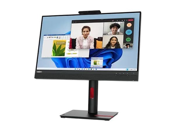 Lenovo ThinkCentre Tiny-in-One 24 Gen 5 - LED-skjerm - 23.8" - berøringsskjerm - 1920 x 1080 Full HD (1080p) @ 60 Hz - IPS - 250 cd/m² - 1000:1 - 4...