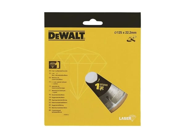 DEWALT DIAMANTMÅL 125x2.0x22.2mm SEGMENTAL