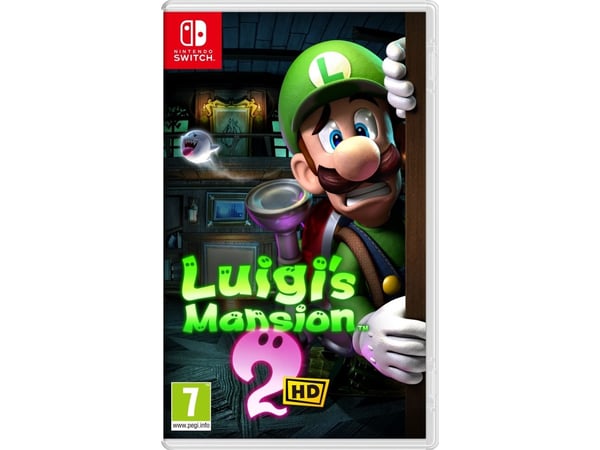 Nintendo Luigi''s Mansion 2 HD (Switch), Nintendo Switch, Multiplayer-läget, (Alla), Fysiskt medium