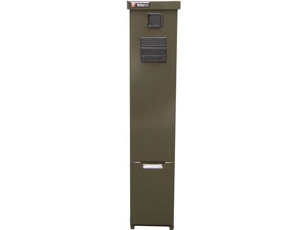 TRIARCA Kaapelikaappi Trilite P9 4-johdinkiskojärjestelmä 400A KxSxK 700x214x212mm 9,3kg Alumiini Vihreä