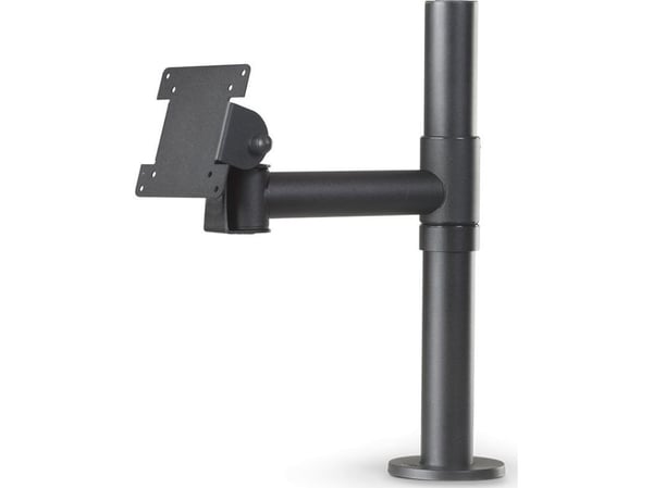 Ergonomic Solutions SpacePole POS SPV1104-FX-02, Svart, Metall, 12 kg, 75 x 75 mm, 100 x 100 mm, 310°