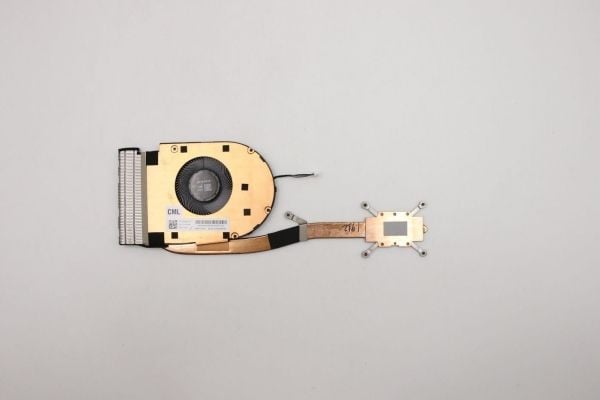 CPU heatsink with fan for UMA and AVC applications