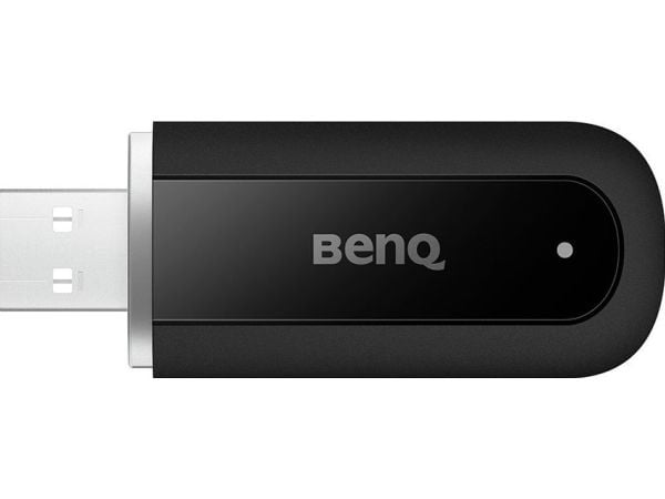 BenQ WD02AT - Nettverksadapter - USB 2.0 - 802.11ax, Bluetooth 5.2 - svart
